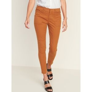 Dark Orange Chino Pants
